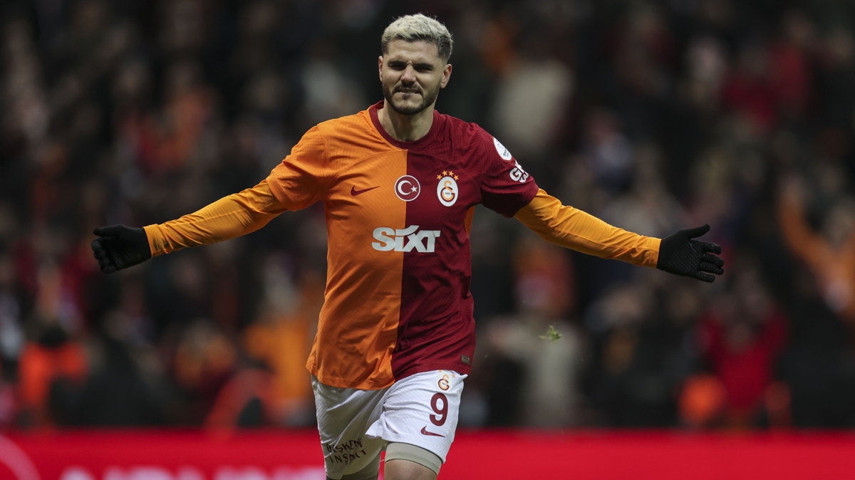 Galatasaray'n ampiyonlar Ligi'ndeki en golc ismi: Mauro Icardi