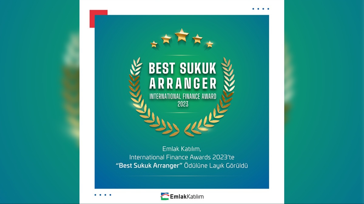 Emlak Katlm'a uluslararas Best Sukuk Arranger dl