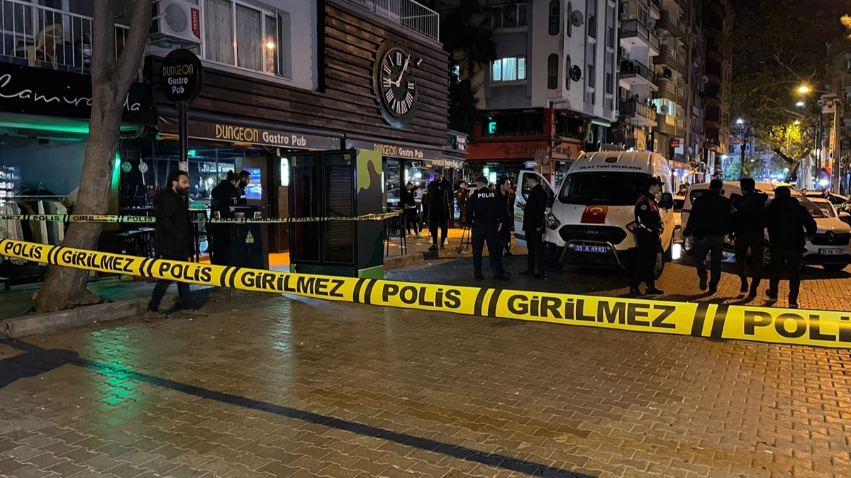Bornova'da silahl saldrda bir kii yaraland