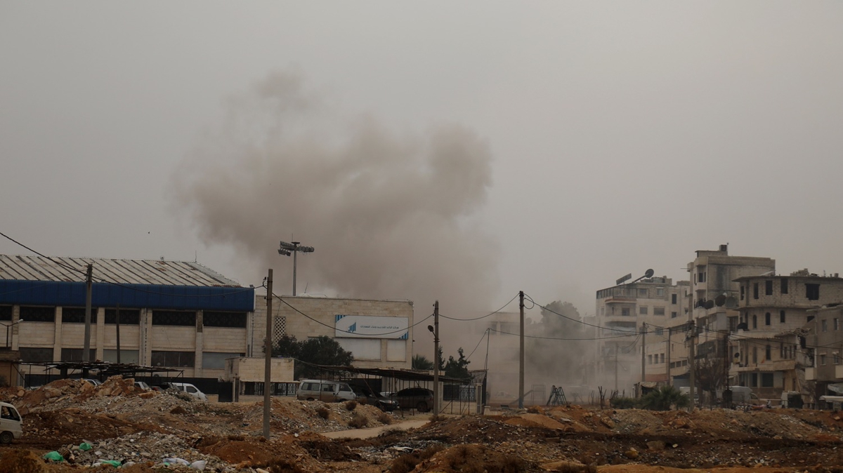 Esed rejiminin dlib'deki saldrsnda 4 sivil yaraland