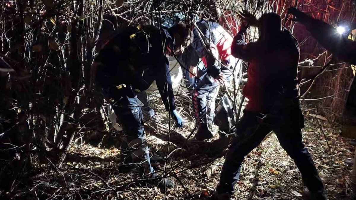 Kontrolden kan ara takla att, arampole devrildi
