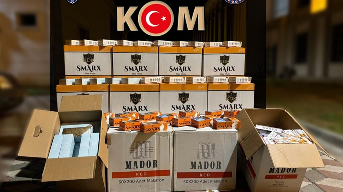 Kocaeli'de ele geirildi: Tam 470 bin adet