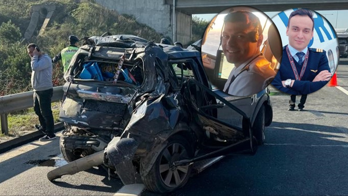 Kuzey Marmara Otoyolu'nda feci kaza: 2 pilot hayatn kaybetti