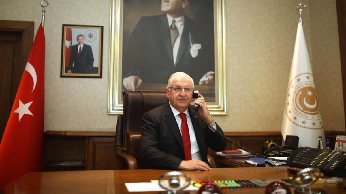 Bakan Güler, Khaled Nordin ile telefon görüşmesi gerçekleştirdi 