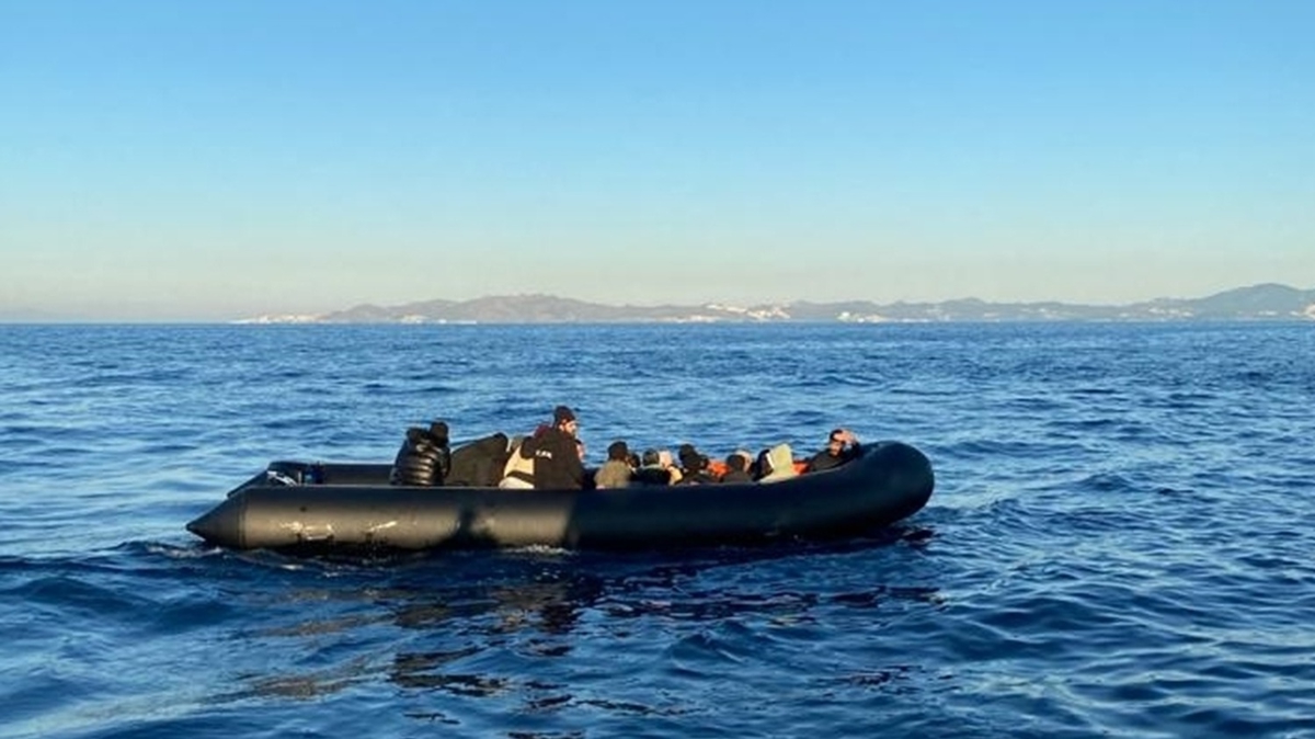 Bodrum aklarnda 89 dzensiz gmen yakaland