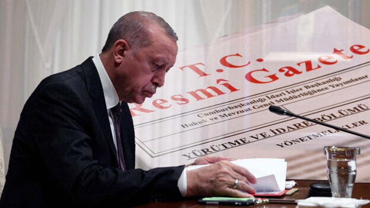 Bakan Erdoan imzalad! Atama kararlar Resmi Gazete'de