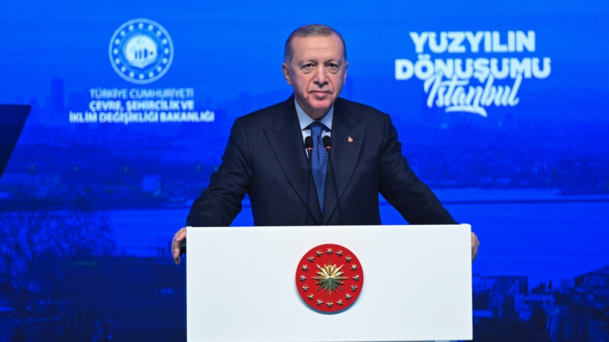 Cumhurbakan Erdoan stanbul iin tarihi kentsel dnm plann aklad! Vatandaa byk destek