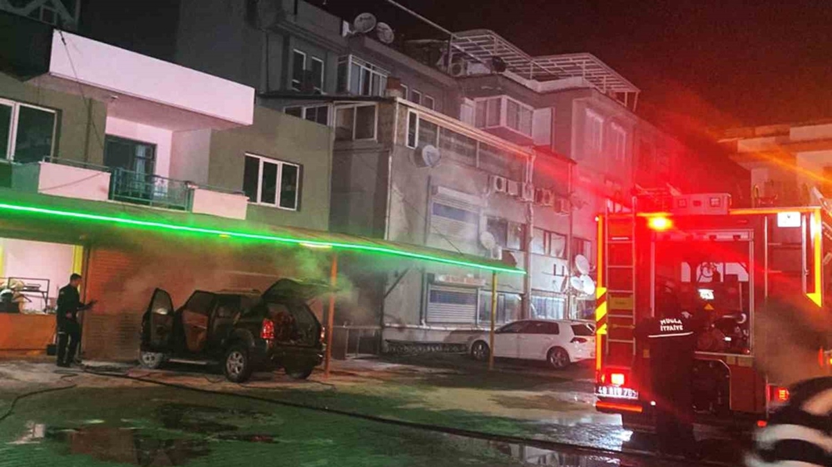 Marmaris'te korkutan yangn 