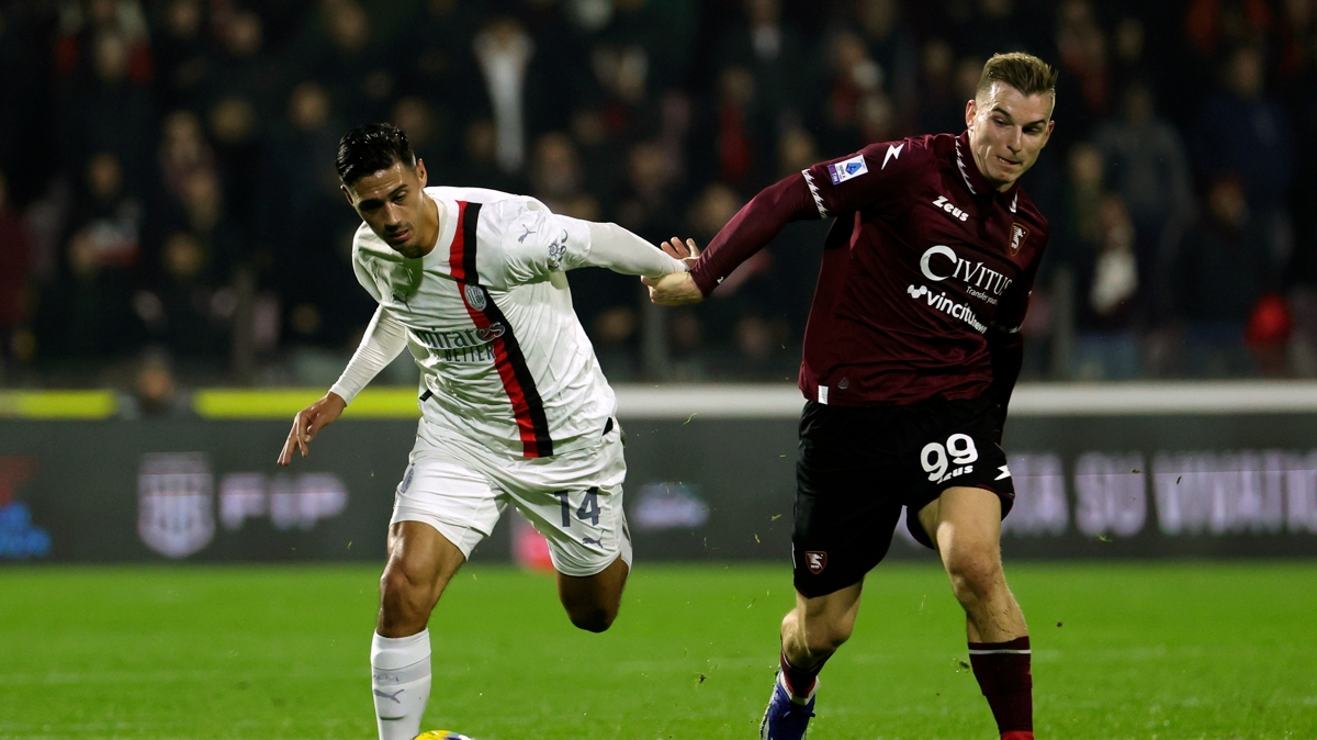 Salernita ile Milan puanlar paylat!