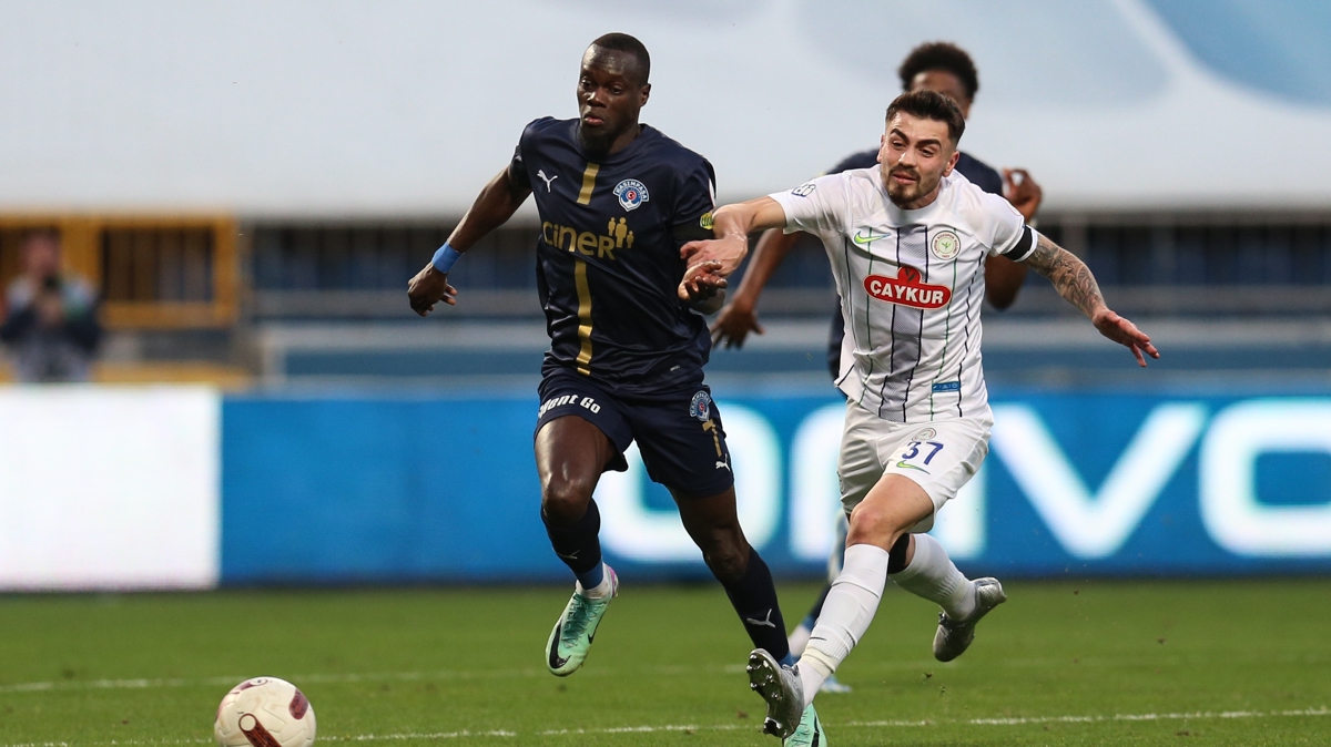 Kasmpaa ile Rizespor yeniemedi!