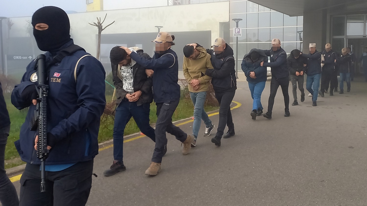 Manisa'da terör örgütü PKK operasyonu 