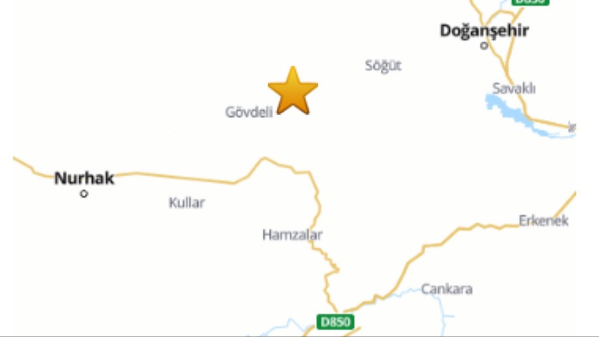 Malatya'da 4,3 büyüklüğünde deprem