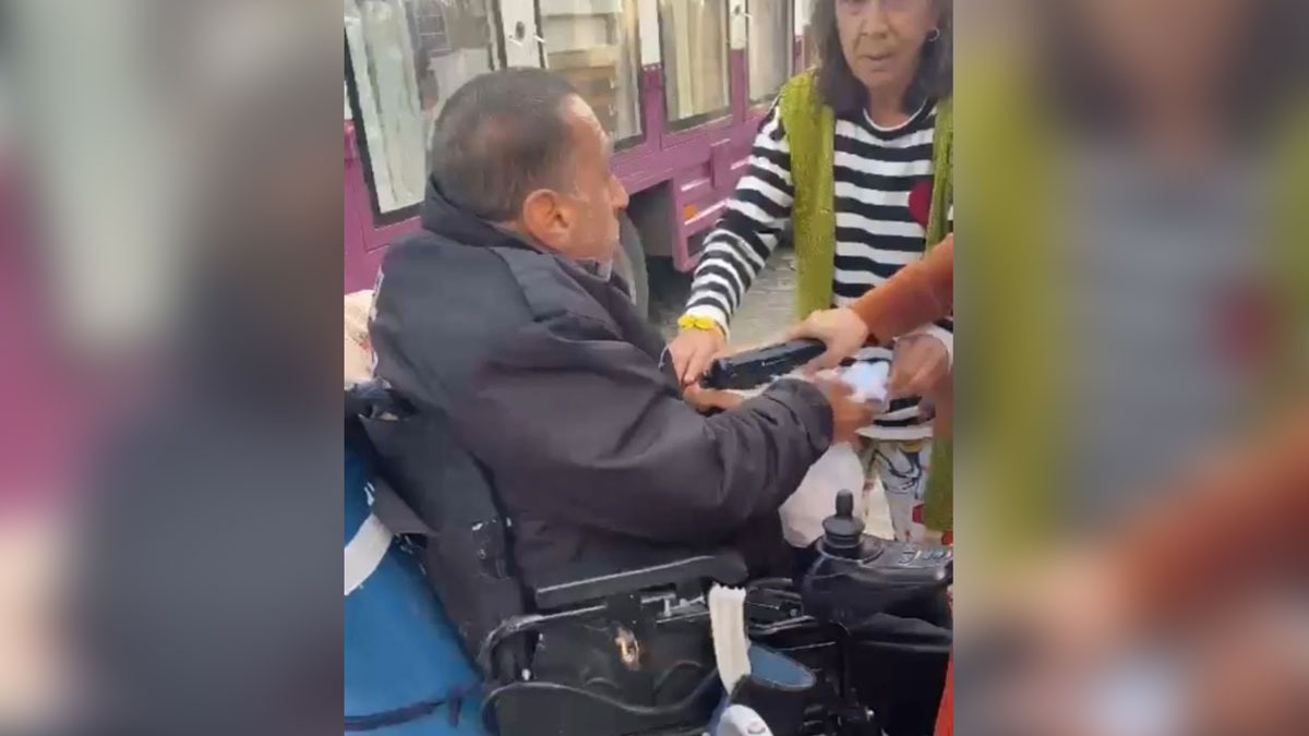 Engelli adamn eski eini silahla vurduu anlar ortaya kt