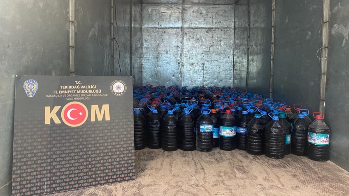 1670 litre sahte iki ele geirildi: 6 gzalt