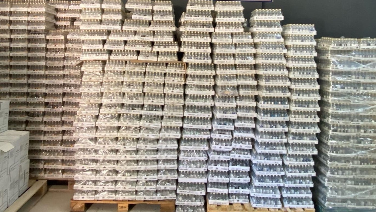 Yılbaşı öncesi operasyon! 2 bin 523 litre kaçak içki ele geçirildi