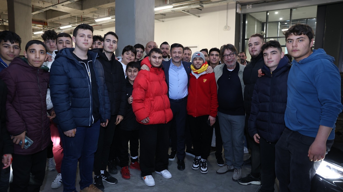 AK Partili Da�'dan spor kul�plerine ziyaret 