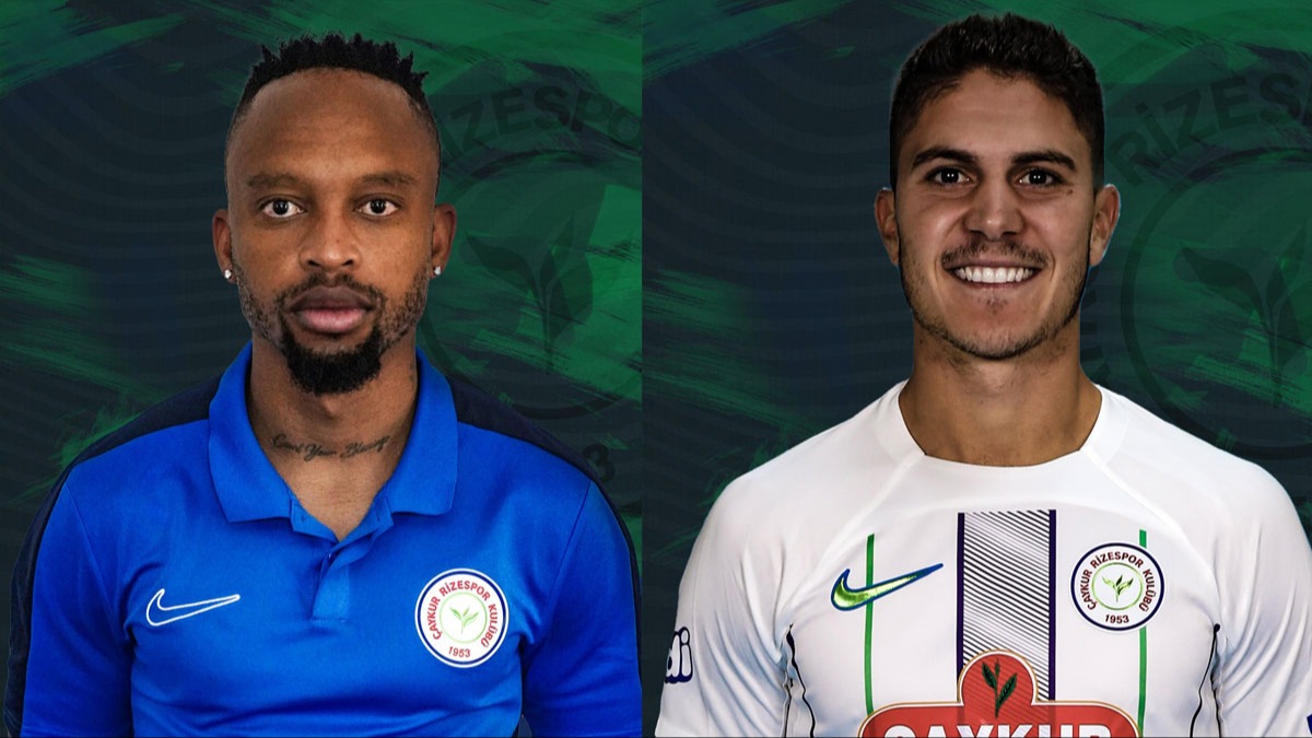 �aykur Rizespor'da yaprak d�k�m�! 2 futbolcu ile yollar ayr�ld� 