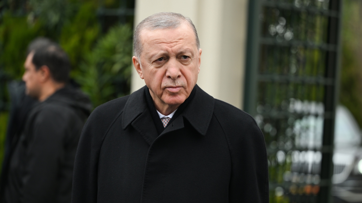 Cumhurba�kan� Erdo�an, cuma namaz�n� Hz. Ali Camisi'nde k�ld�