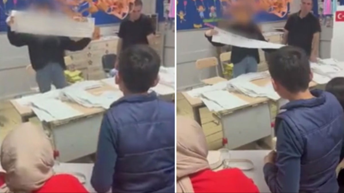 Gaziosmanpa�a'da AK Parti'nin oyu CHP diye okundu: K���k �ocuk fark etti!