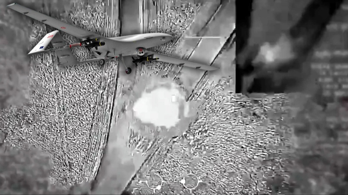 ASELSAN, BAYKAR ve ROKETSAN... Bayraktar TB2'deki ASELFLIR-500 i�aretledi, MAM-L imha etti