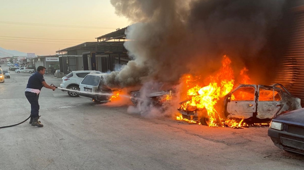 Park halindeki 5 ara� yand�