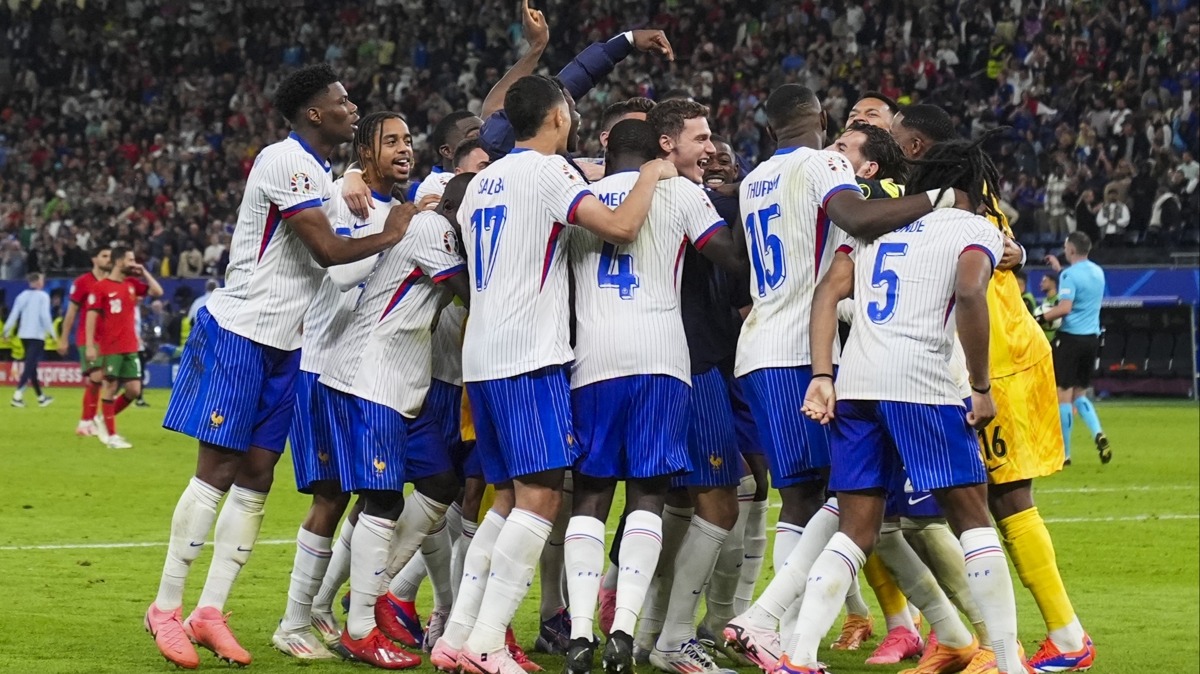 EURO 2024'te ''Gol atamayan'' Fransa, yar� finale kadar geldi