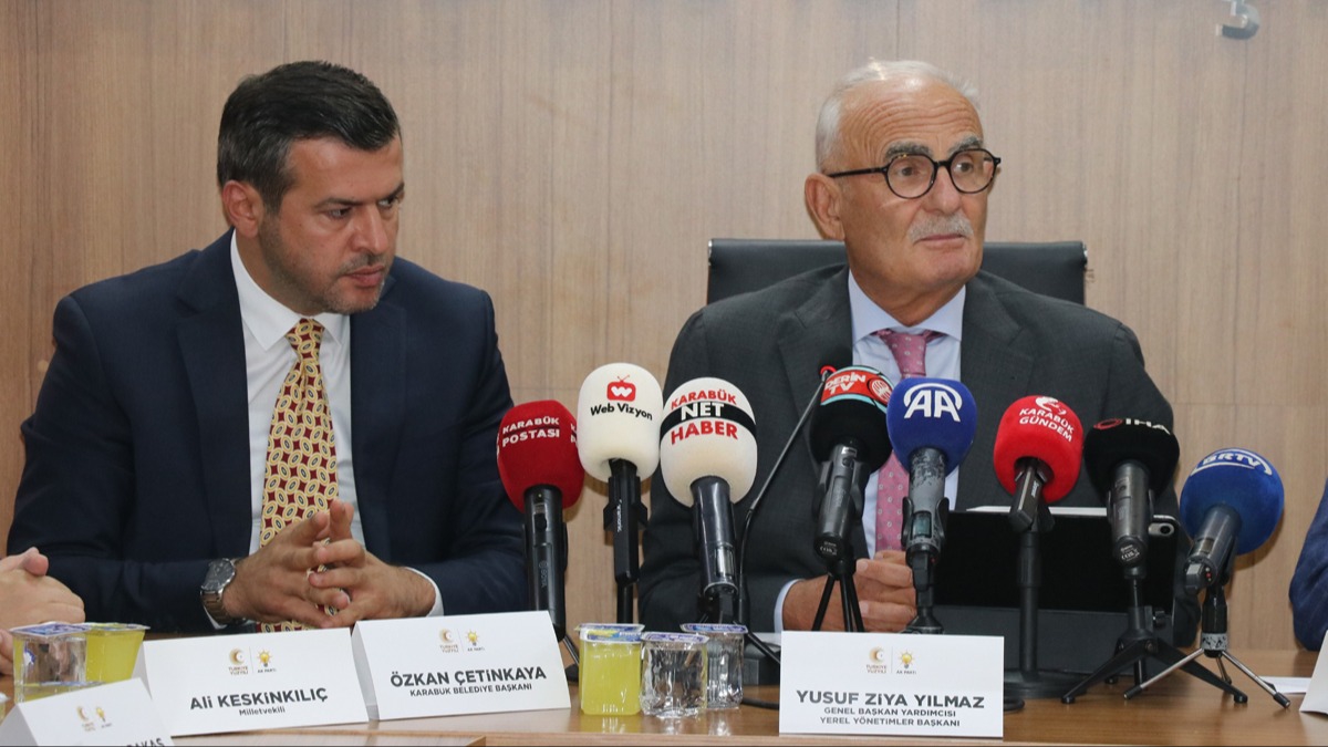 AK Parti Genel Ba�kan Yard�mc�s� Y�lmaz: Milletimizin emrindeyiz