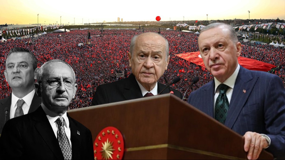 Ba�kan Erdo�an ve MHP Lideri Bah�eli'nin �Milli Birlik� �a�r�s�na CHP ve DEM �� maymunu oynuyor