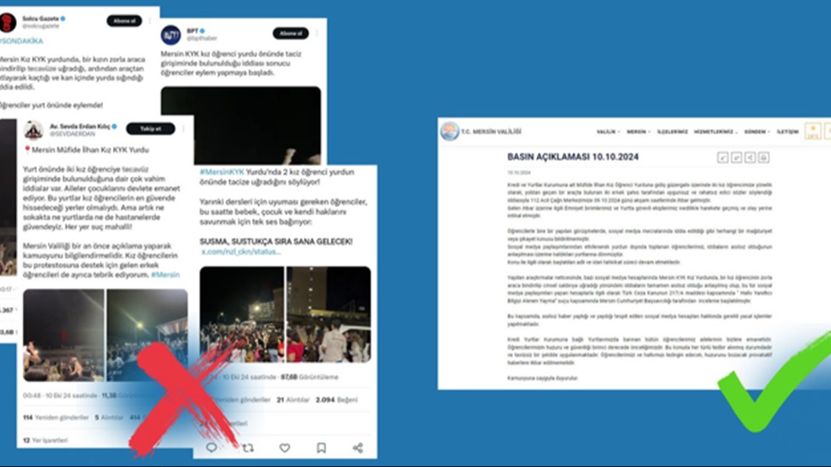 DMM Mersin'deki k�z ��renci yurdundan bir ��renciye istismar iddialar�n� yalanlad�