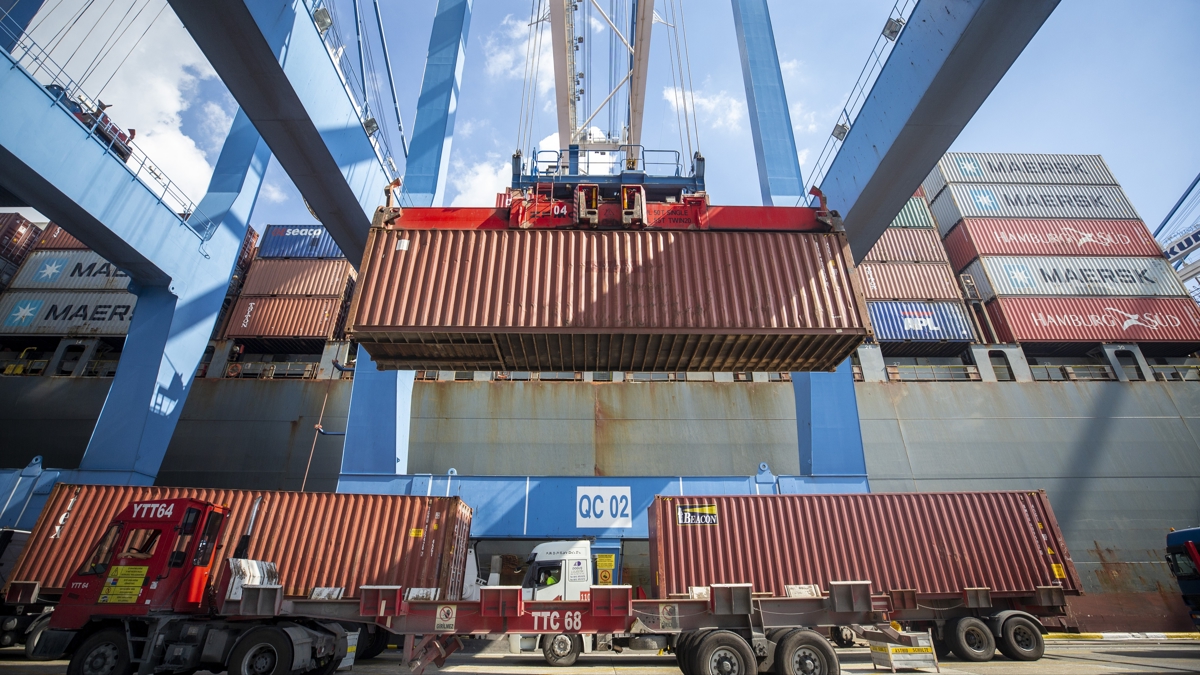 T�rk limanlar�ndan 9 ayda elle�lenen y�k ve konteyner miktar� artt�