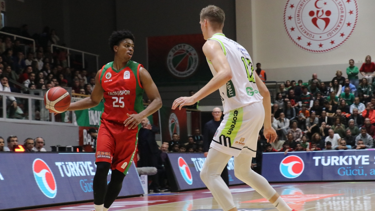 Yalovaspor Basketbol, ligdeki ilk galibiyetini ald�