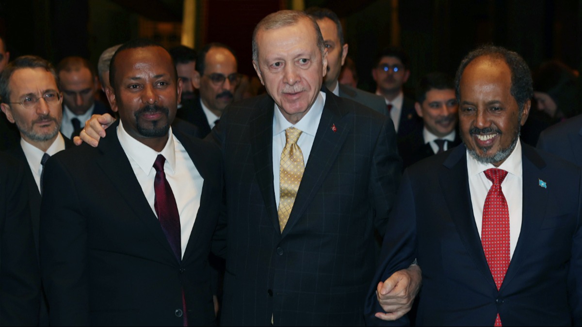 Ankara'da tarihi mutabakat: Somali ve Etiyopya aras�nda i� birli�i karar�! �leti�im Ba�kanl���ndan a��klama 