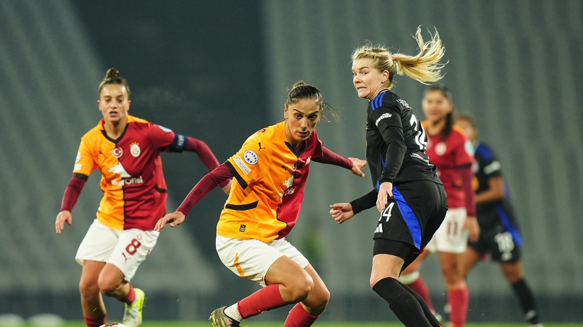 Kad�nlar �ampiyonlar Ligi'nde Galatasaray, Lyon'a farkl� kaybetti