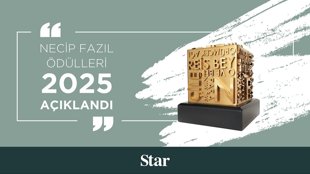 2025 Necip Faz�l �d�lleri a��kland�